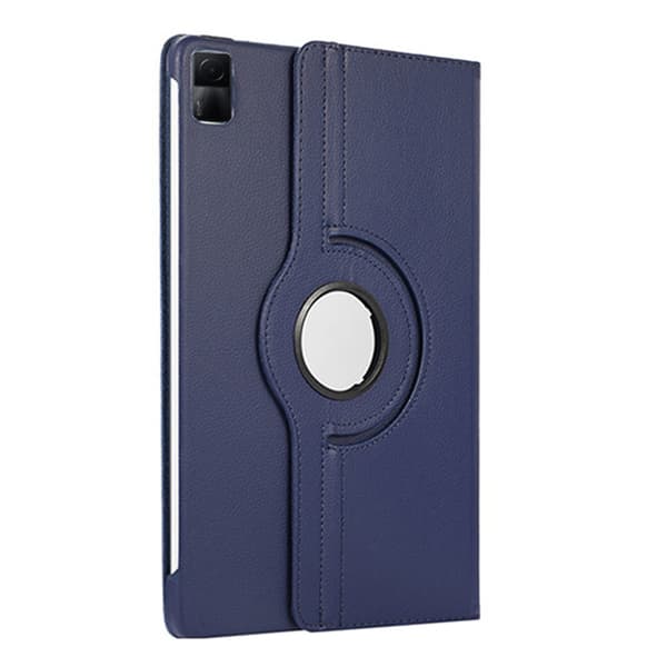 SKALO Xiaomi Redmi Pad 360 Litchi Suojakotelo - Tummansininen