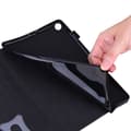 Pikkukuva 6 / 8: SKALO Samsung Tab S8 Ultra PU-nahkainen lompakkokotelo, jossa on kynäosasto - Musta