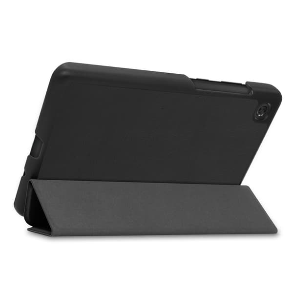 SKALO Lenovo Tab M7 (Gen 2/3) Trifold Suojakotelo - Musta