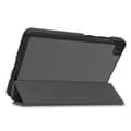 Pikkukuva 8 / 8: SKALO Lenovo Tab M7 (Gen 2/3) Trifold Suojakotelo - Harmaa