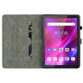 Pikkukuva 2 / 6: SKALO Lenovo Tab M7 (Gen 3) Cute Tiger PU-nahkainen Lompakkokotelo - Harmaa