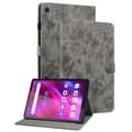 Pikkukuva 1 / 6: SKALO Lenovo Tab M7 (Gen 3) Cute Tiger PU-nahkainen Lompakkokotelo - Harmaa