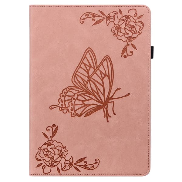 SKALO Lenovo Tab M7 (Gen 3) Mandala Butterfly Suojakotelo - Pinkki
