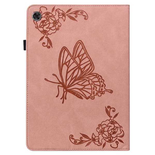 SKALO Lenovo Tab M7 (Gen 3) Mandala Butterfly Suojakotelo - Pinkki