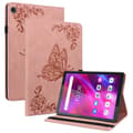 Pikkukuva 1 / 6: SKALO Lenovo Tab M7 (Gen 3) Mandala Butterfly Suojakotelo - Pinkki