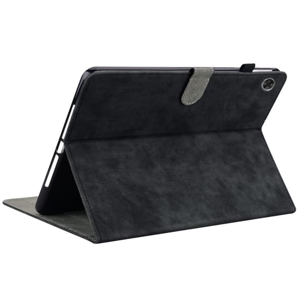 SKALO Lenovo Tab M7 (Gen 3) Cute Tiger PU-Läder Fodral - Svart