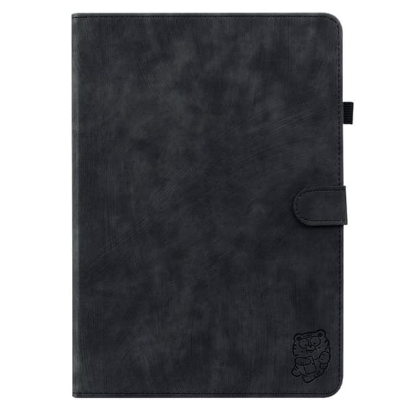 SKALO Lenovo Tab M7 (Gen 3) Cute Tiger PU-Läder Fodral - Svart