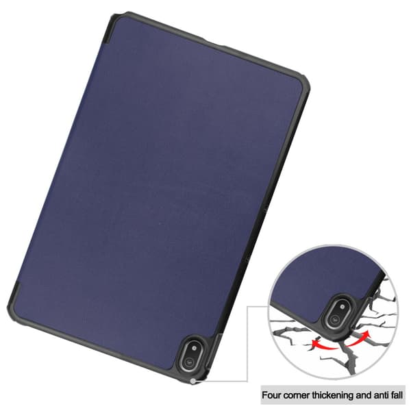 SKALO Nokia T20 Trifold Flip Cover - Mørkeblå