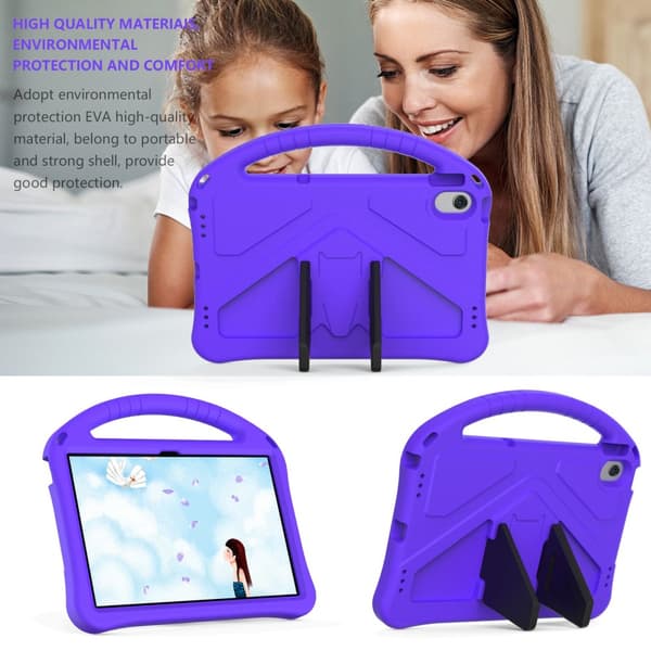 SKALO Nokia T20 Lapsikuori kahvalla ja jalustalla - Violetti