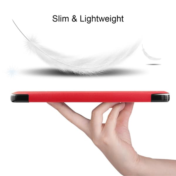 SKALO Nokia T20 Trifold Suojakotelo - Punainen
