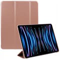 Pikkukuva 1 / 8: SKALO iPad Pro 12.9 (Gen 4/5/6) Trifold Suojakotelo - Ruusukulta