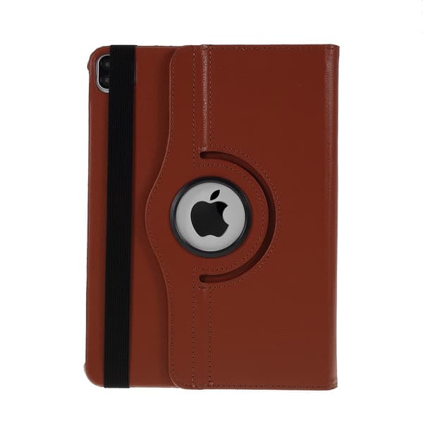 SKALO iPad Pro 11" 360 Litchi Flip Cover - Brun
