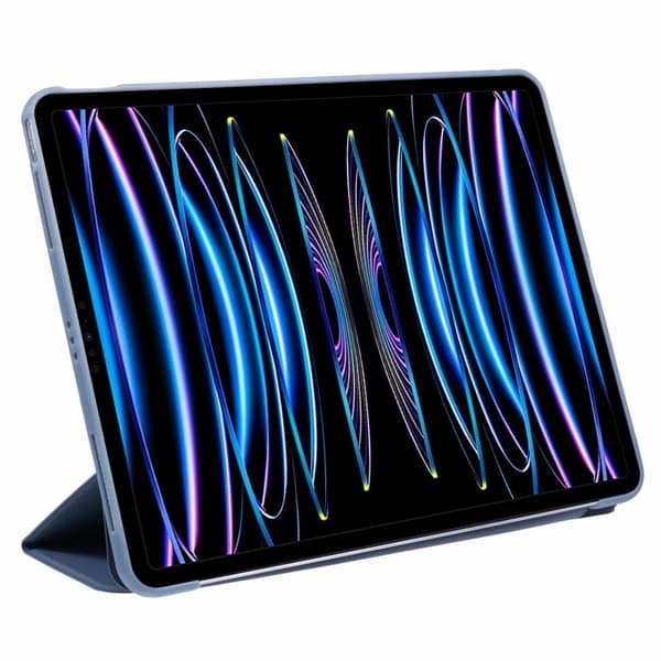 SKALO iPad Pro 12.9 (Gen 4/5/6) Trifold Suojakotelo - Harmaa