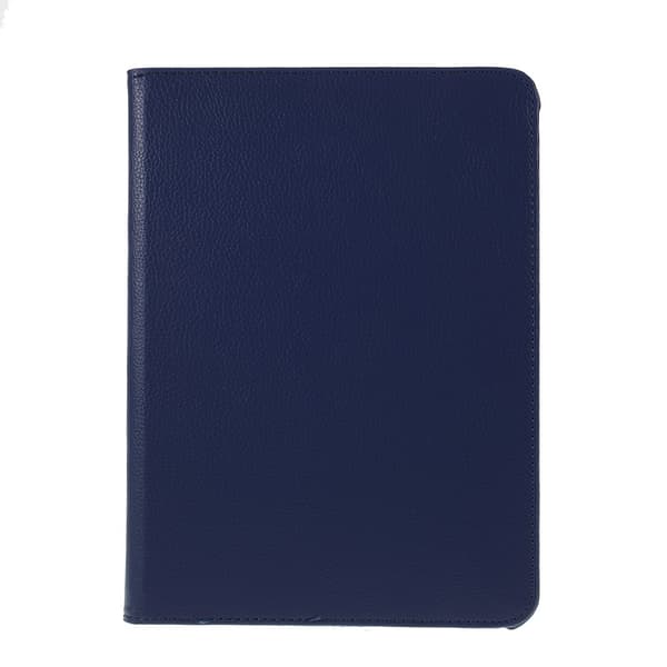 SKALO iPad Pro 12.9 (Gen 4/5/6) 360 Litchi Fodral - Mörkblå
