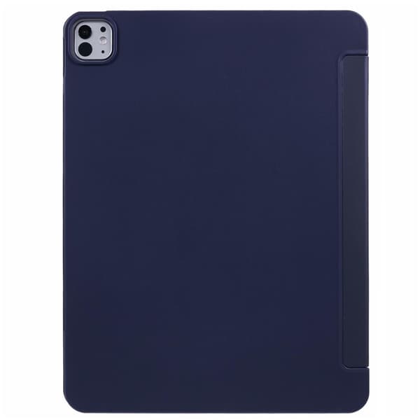 SKALO iPad Pro 12.9 (Gen 4/5/6) Trifold Flip Cover - Mørkeblå