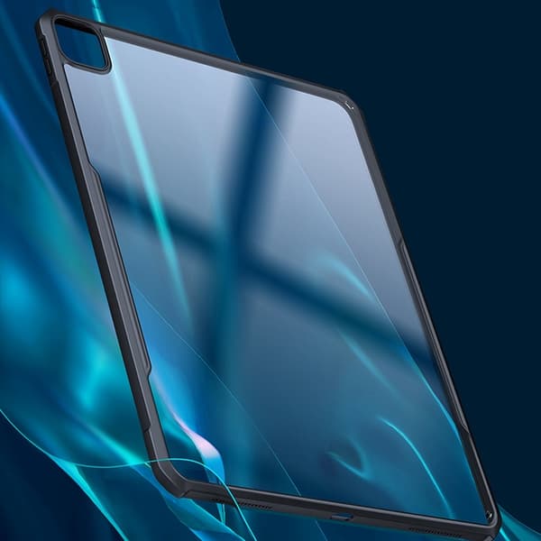 XUNDD iPad Pro 12.9 (Gen 4/5/6) Hybrid Cover - Gennemsigtig