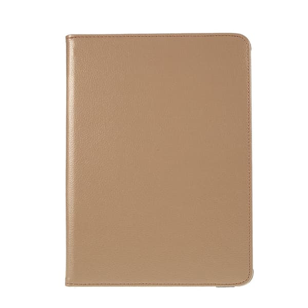 SKALO iPad Pro 12.9 (Gen 4/5/6) 360 Litchi Flip Cover - Guld