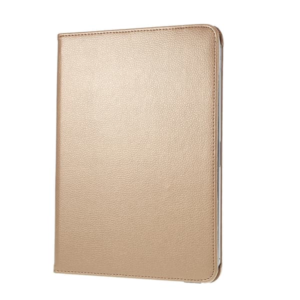 SKALO iPad Pro 12.9 (Gen 4/5/6) 360 Litchi Flip Cover - Guld