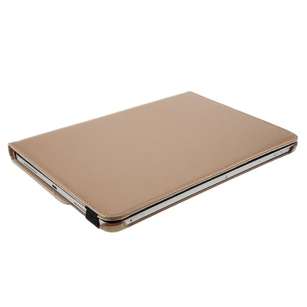 SKALO iPad Pro 12.9 (Gen 4/5/6) 360 Litchi Flip Cover - Guld