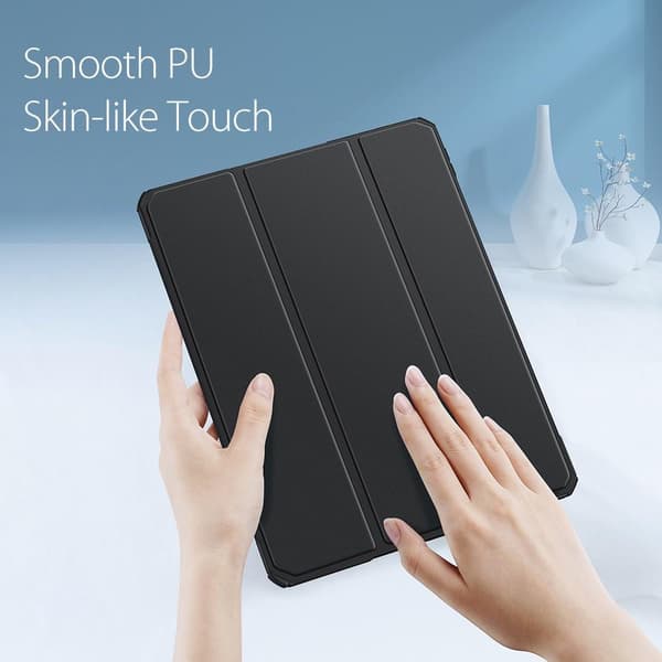 DUX DUCIS iPad Pro 12.9 (Gen 4/5/6) TOBY Series Trifold Flip Cover - Sort