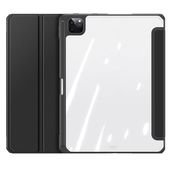 DUX DUCIS iPad Pro 12.9 (Gen 4/5/6) TOBY Series Trifold Flip Cover - Sort