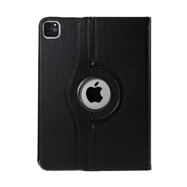 SKALO iPad Pro 12.9 (Gen 4/5/6) 360 Litchi Flip Cover - Sort