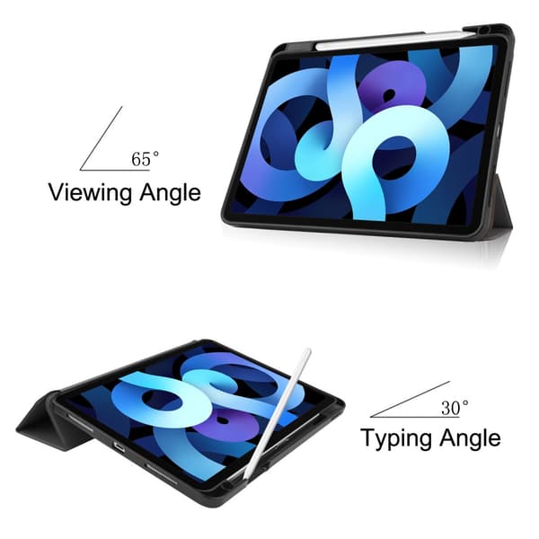 SKALO iPad Air (2020/2022) Trifold Flip Cover - Grå