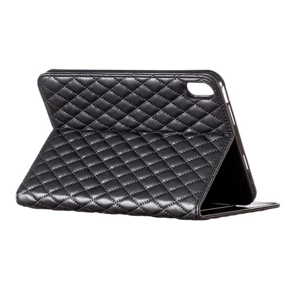 SKALO iPad Mini (2021) BINFEN COLOR Quiltat Fodral - Svart