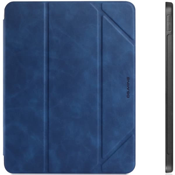 DG MING iPad Air (2020/2022) See Series Trifold Flip Cover - Blå