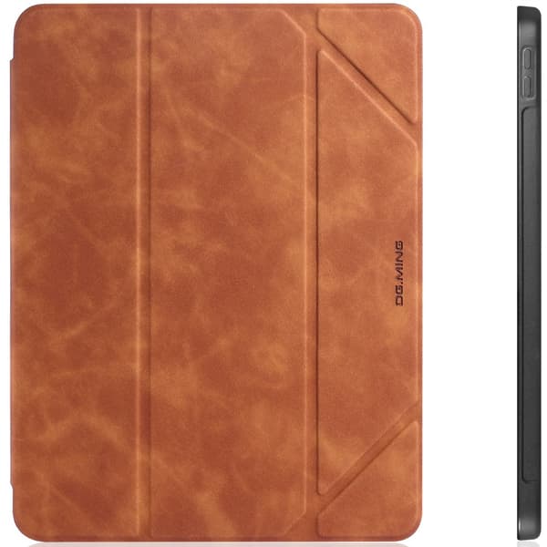 DG MING iPad Air (2020/2022) See Series Trifold Fodral - Brun