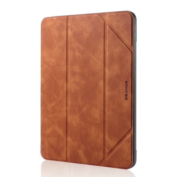 DG MING iPad Air (2020/2022) See Series Trifold Fodral - Brun