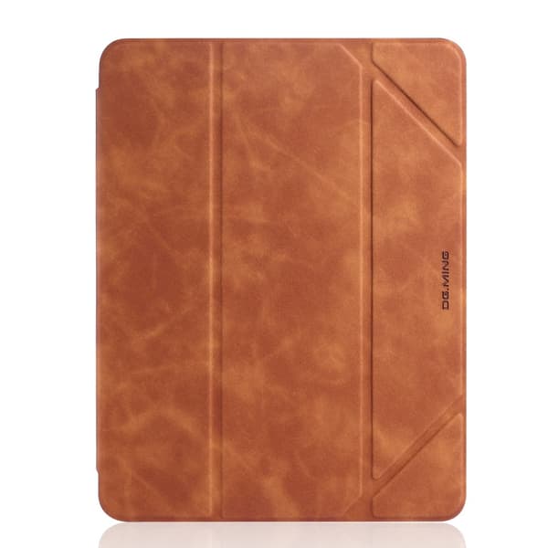 DG MING iPad Air (2020/2022) See Series Trifold Fodral - Brun