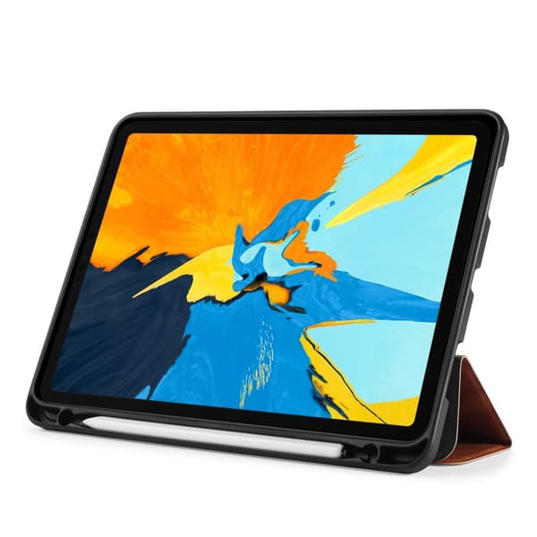 DG MING iPad Air (2020/2022) See Series Trifold Fodral - Brun
