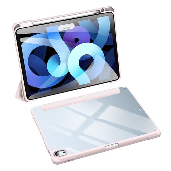DUX DUCIS iPad Air (2020/2022) TOBY Series Trifold Flip Cover - Pink