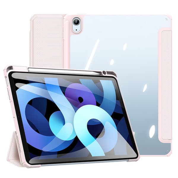 DUX DUCIS iPad Air (2020/2022) TOBY Series Trifold Flip Cover - Pink