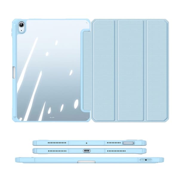 DUX DUCIS iPad Air (2020/2022) TOBY Series Trifold Suojakotelo - Turkoosi