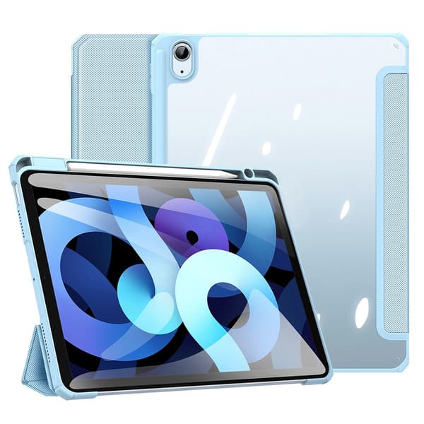 DUX DUCIS iPad Air (2020/2022) TOBY Series Trifold Suojakotelo - Turkoosi