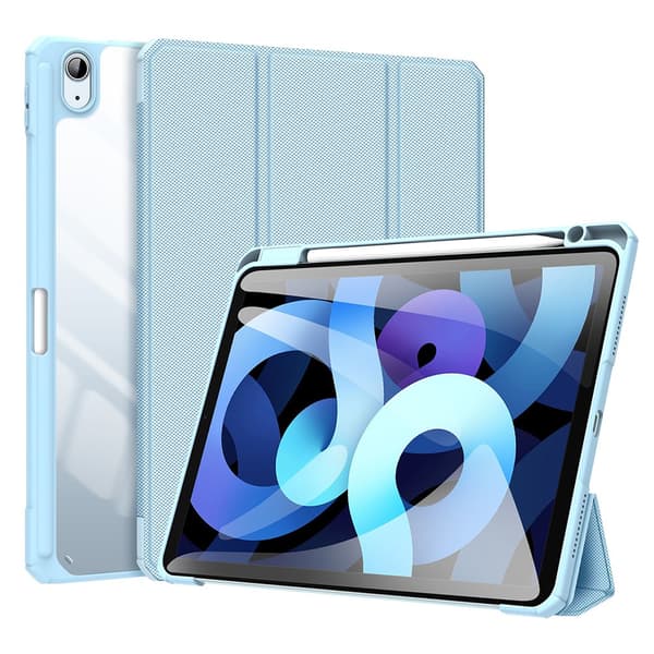 DUX DUCIS iPad Air (2020/2022) TOBY Series Trifold Suojakotelo - Turkoosi