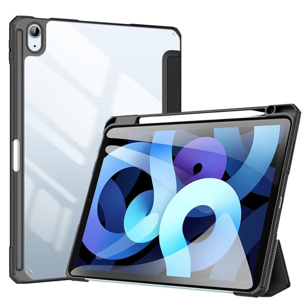 DUX DUCIS iPad Air (2020/2022) TOBY Series Trifold Flip Cover - Sort