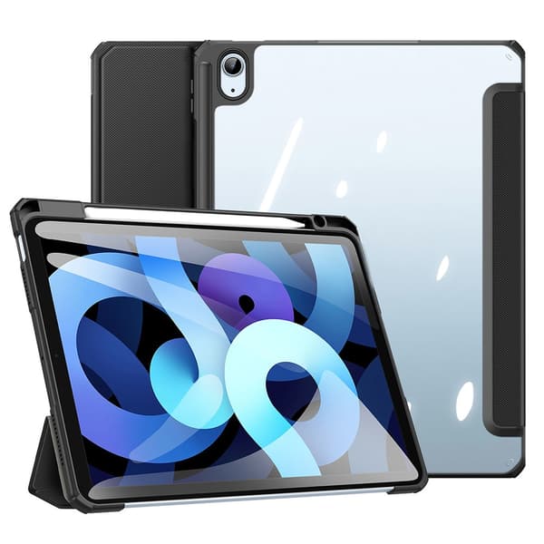 DUX DUCIS iPad Air (2020/2022) TOBY Series Trifold Flip Cover - Sort