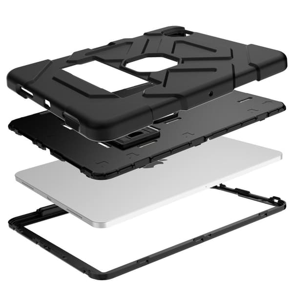 SKALO iPad Air (2020/2022) Extra Shockproof Armor Shockproof Cover - Sort
