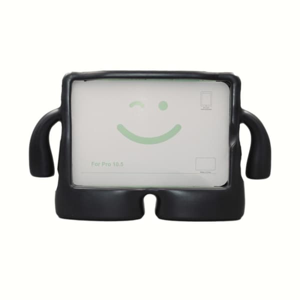 SKALO iPad 10.2 3D Cartoon børns cover - Sort