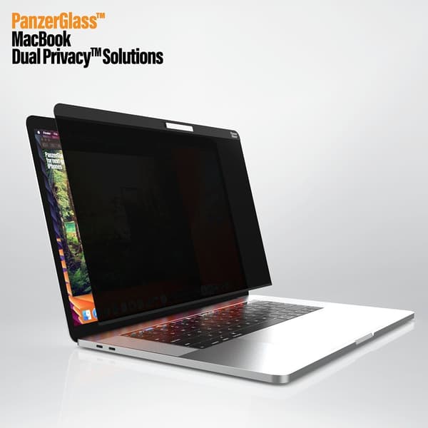 PanzerGlass Macbook Pro 15 Skærmbeskytter Dual Privacy Magnetic