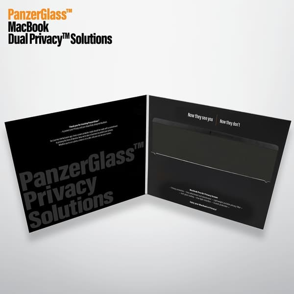 PanzerGlass Macbook Pro 15 Skærmbeskytter Dual Privacy Magnetic