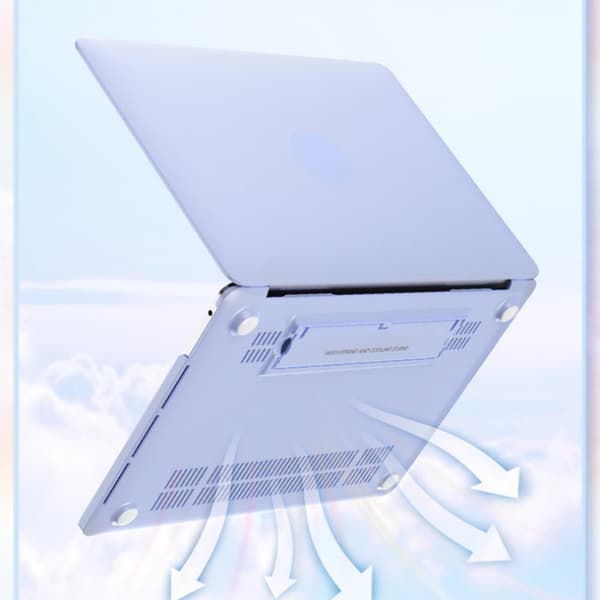Skyddande plastfodral med hårt skal   Macbook New Air13 (A1932/A2179/2337)