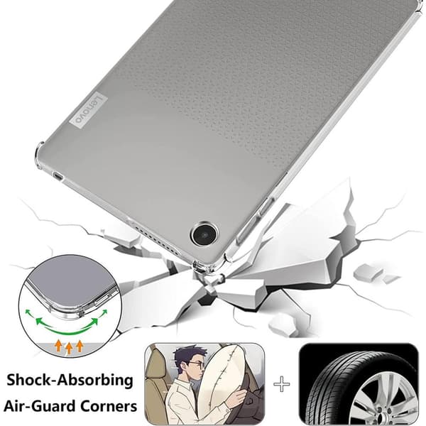 SKALO Lenovo Tab M8 Gen 4 TPU Cover - Gennemsigtig