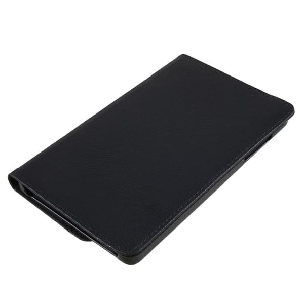 SKALO Lenovo Tab M8 Gen 4 360 Litchi Suojakotelo - Musta