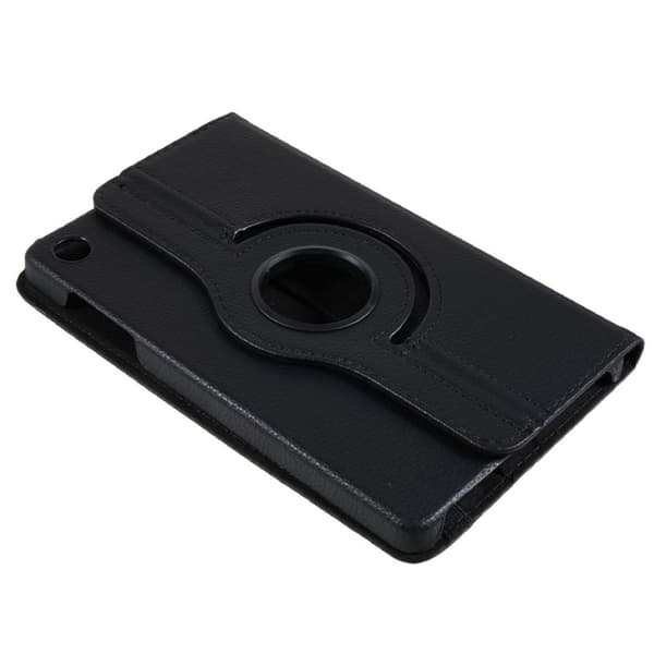 SKALO Lenovo Tab M8 Gen 4 360 Litchi Suojakotelo - Musta