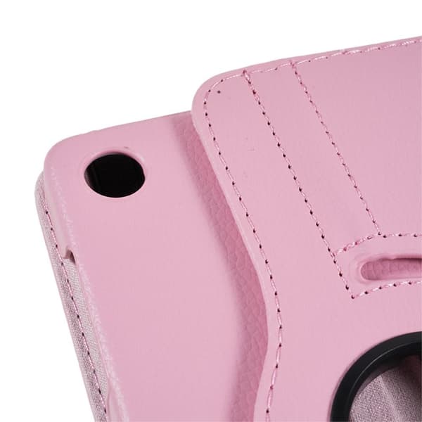 SKALO Lenovo Tab M8 Gen 4 360 Litchi Suojakotelo - Pinkki