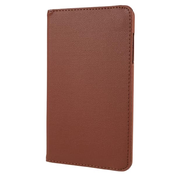 SKALO Lenovo Tab M8 Gen 4 360 Litchi Flip Cover - Brun